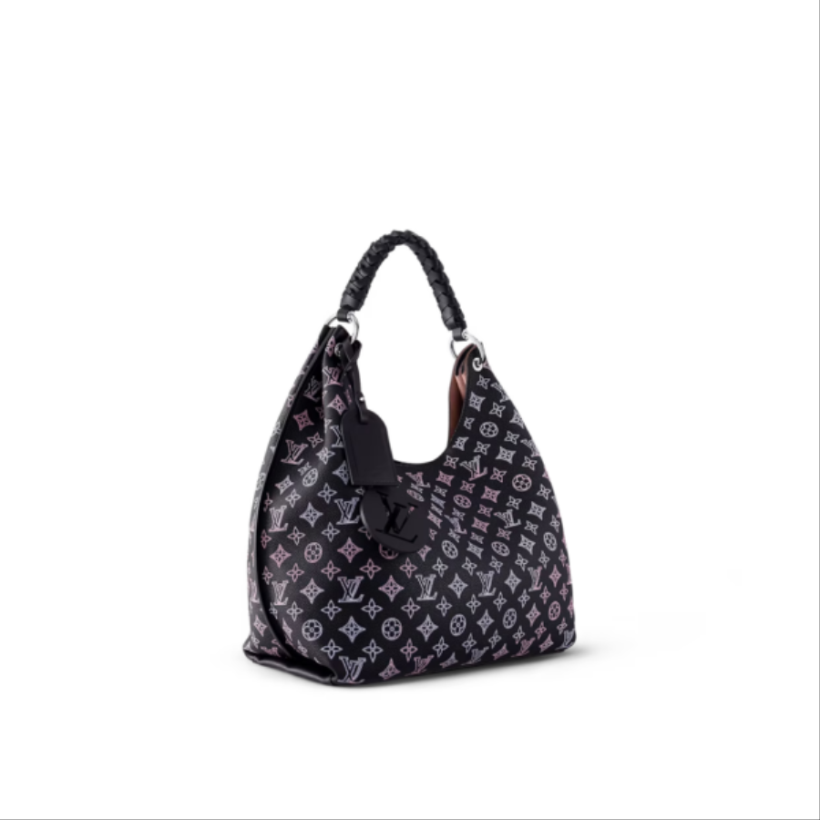 Túi Louis Vuitton Carmel Hobo Bag ‘Black’ M21299 - Ảnh 3