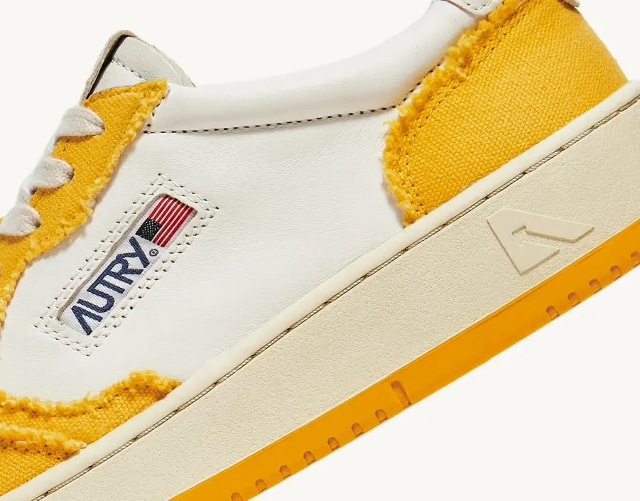 Giày Autry Medalist Low Goatskin ‘White Mango’ AULM-CB06 - Ảnh 4