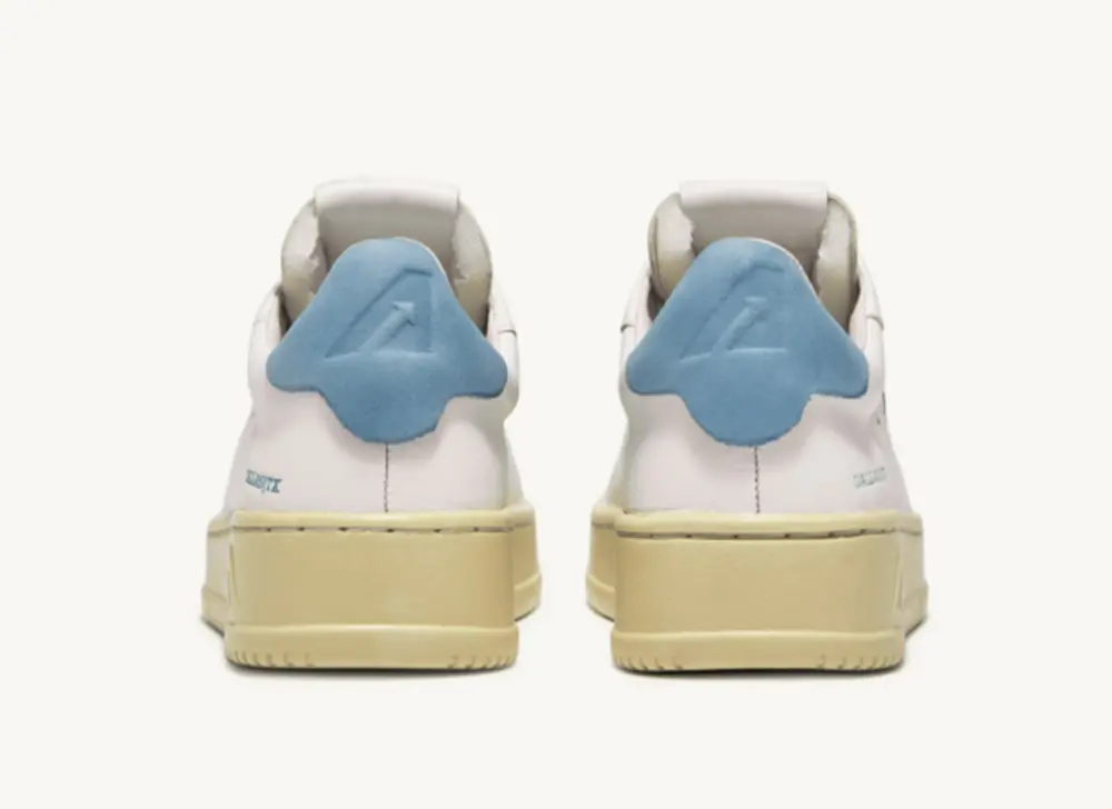Alternative view of Giày Autry Dallas Low Nubuck Goatskin ‘Blue’ ADLM-NG03