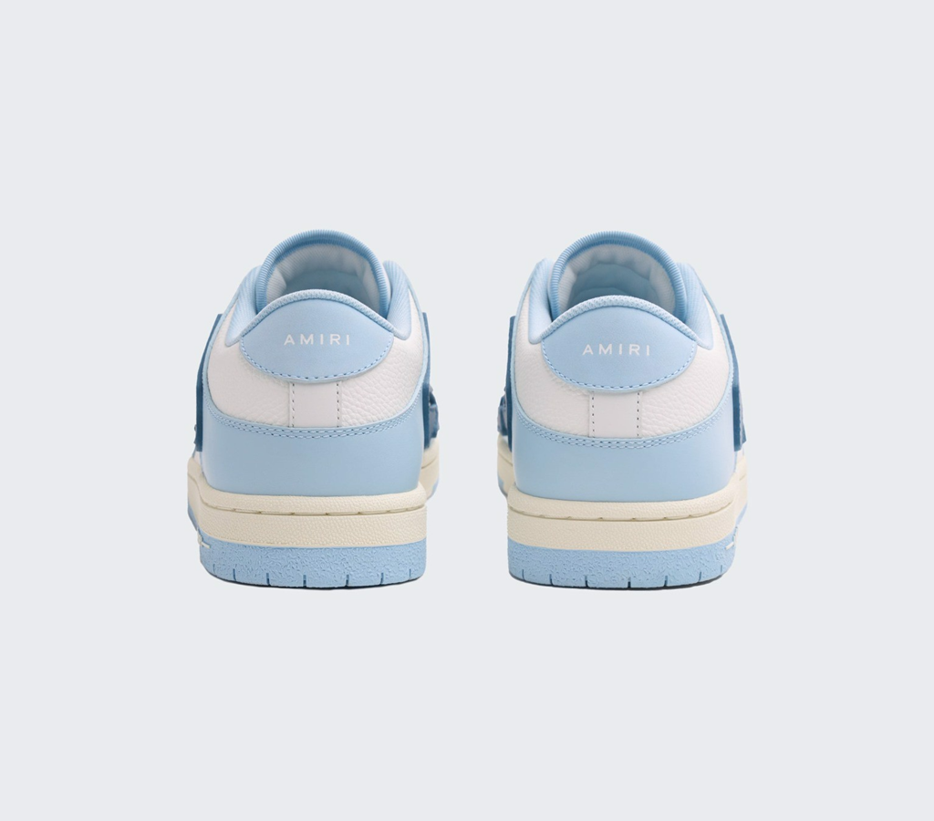 Giày Amiri Skel Top Low 'Baby Blue' 191846448801 - Ảnh 3