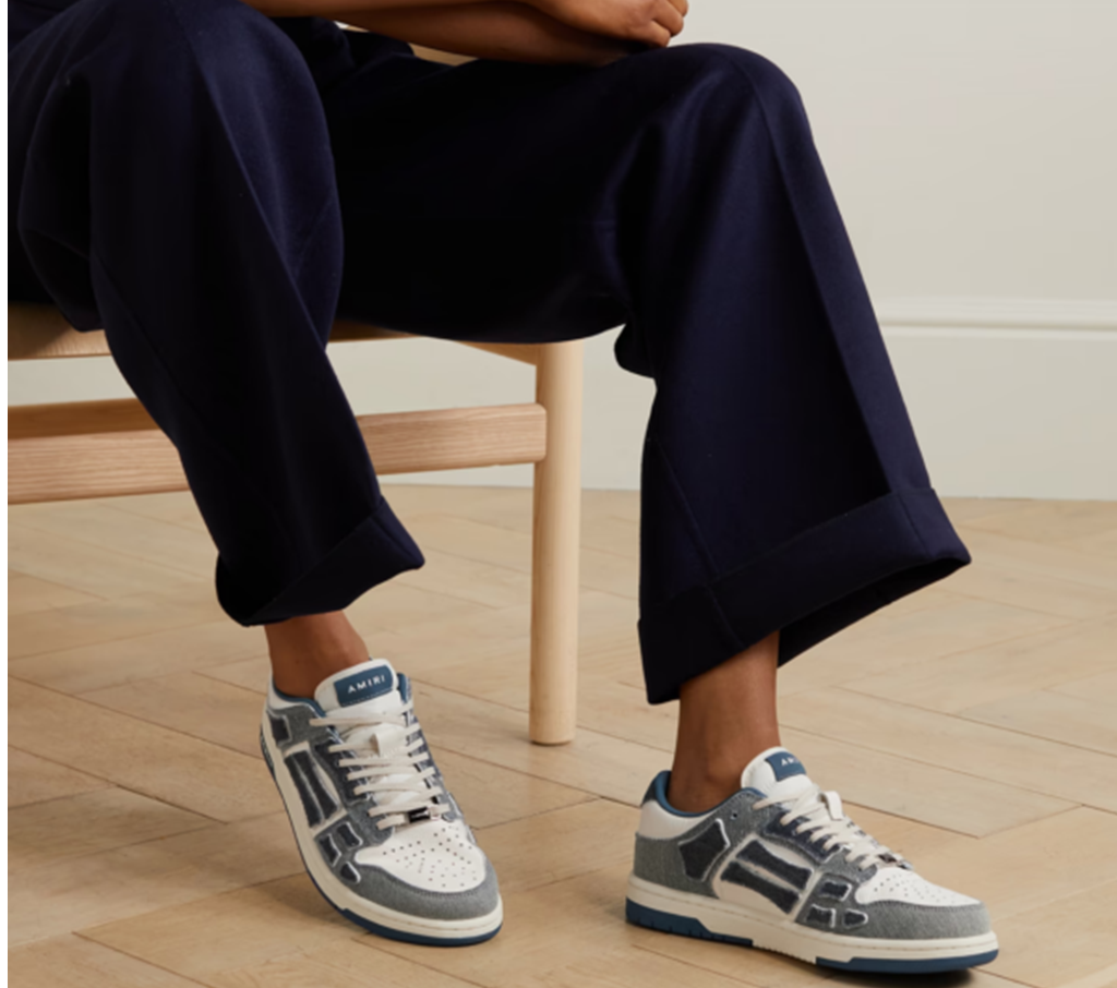 Giày Amiri Skel Top Low ‘Denim’ PF23WFS004-853 - Ảnh 3
