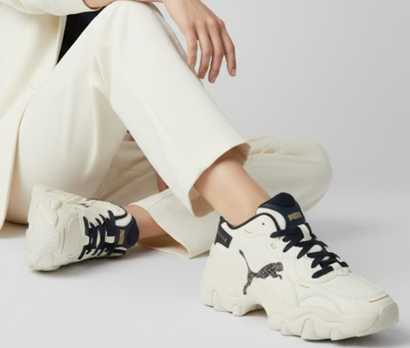 Alternative view of Giày Puma Pulsar Wedge 'Beige Black' 396633-01