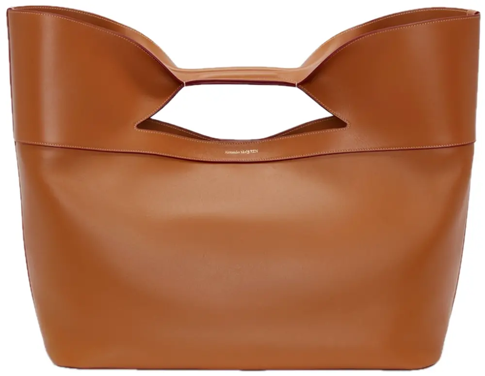 Túi Alexander McQueen Bow 'Tan' 7093441BLCA2002