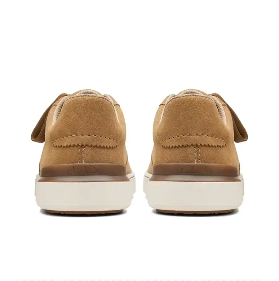Giày Clarks Two-Layer Cowhide 'Brown' 261685667 - Ảnh 3