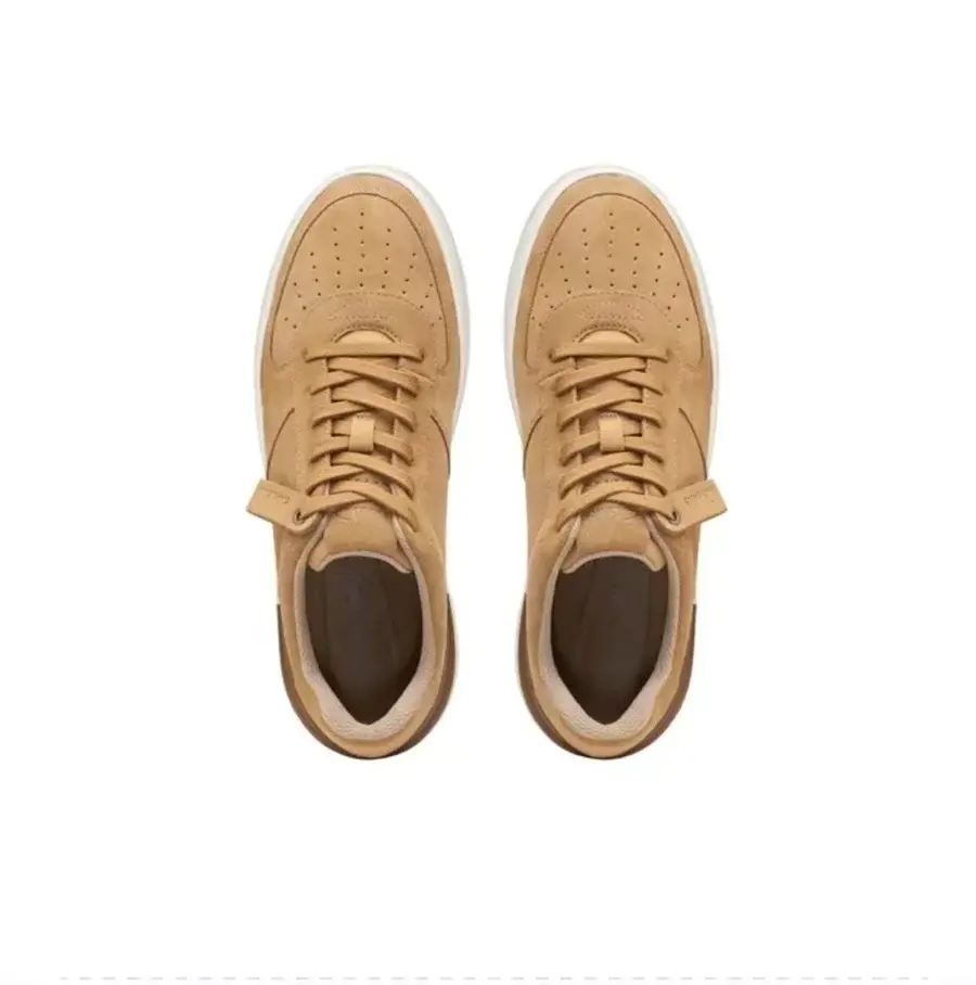 Giày Clarks Two-Layer Cowhide 'Brown' 261685667 - Ảnh 4