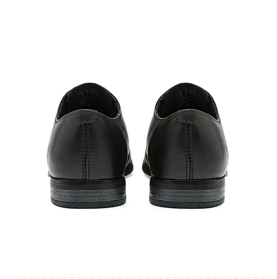 Giày Clarks Leather Lace-Up 'Black' 261691707 - Ảnh 3