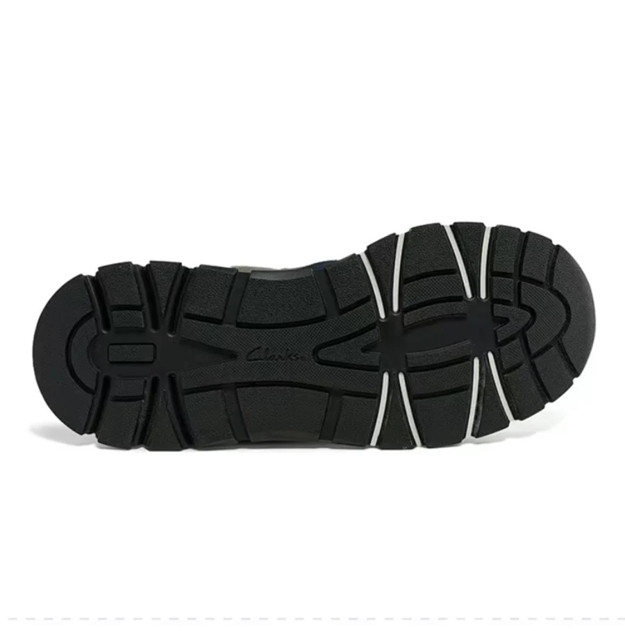 Giày Clarks Cow Leather Vintage 'Olive Green' 261675187 - Ảnh 2