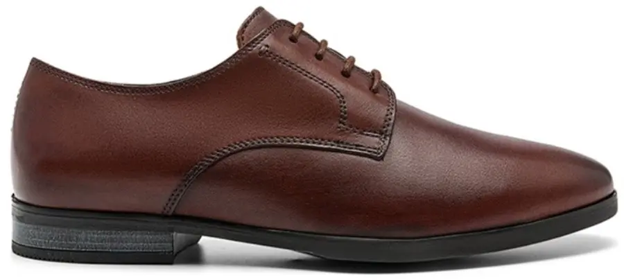 Giày Clarks Leather Lace-Up 'Brown' 261691737