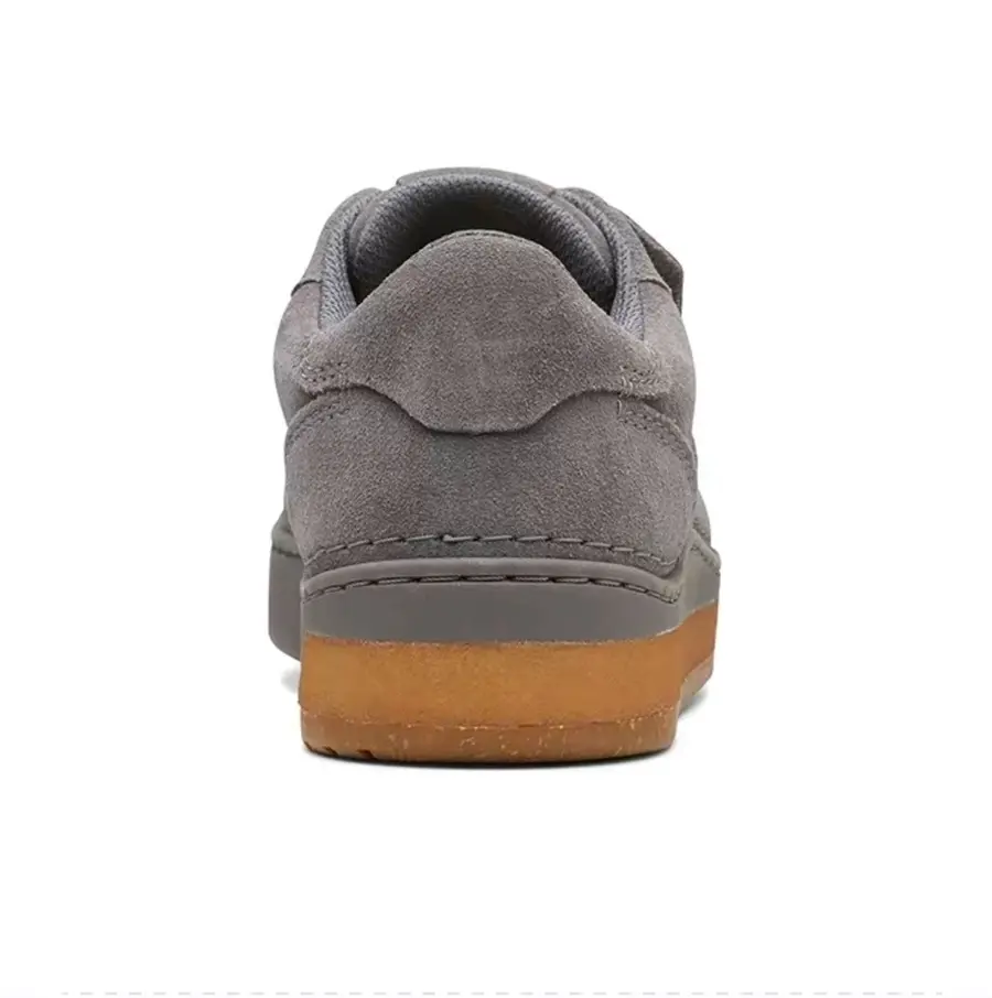 Giày Clarks Two-Layer Cowhide 'Grey' 261685567 - Ảnh 3