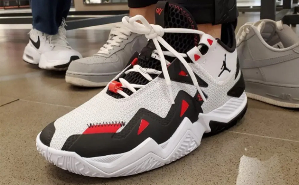 Giày Nike Air Jordan One Take PF 'Black Toe' CJ0781-101 - Ảnh 4