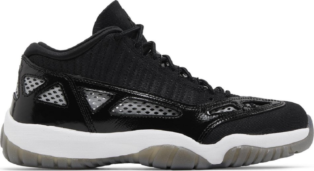 Giày Nike Air Jordan 11 Retro Low IE ‘Black White’ 919712-001