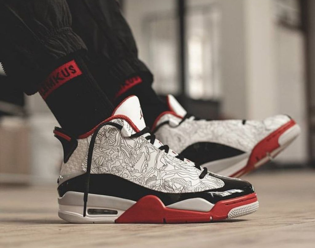 Giày Nike Air Jordan Dub Zero 'White' 311046-160 - Ảnh 3