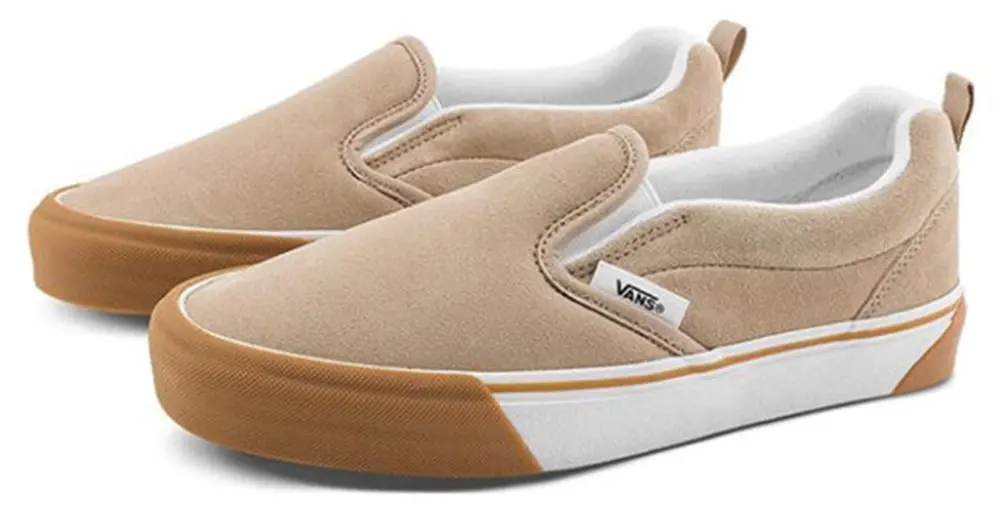 Giày Vans Knu Slip 'Beige' VN0009QDBEI - Ảnh 3
