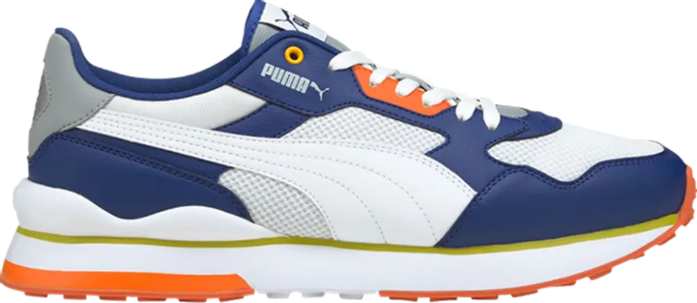 Giày Puma R78 FUTR 'White Elektro Blue' 374895-08