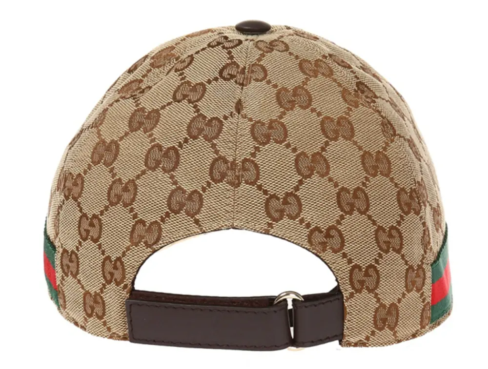 Mũ Gucci Original GG Web ‘Beige’ 200035-KQWBG-9791 - Ảnh 3