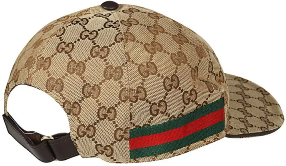 Alternative view of Mũ Gucci Original GG Web ‘Beige’ 200035-KQWBG-9791