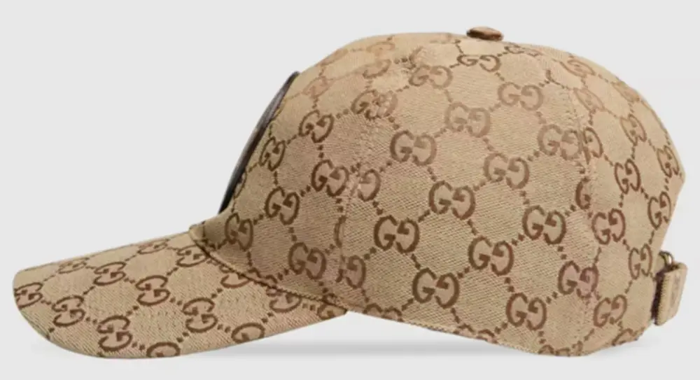 Mũ Gucci GG Canvas Baseball ‘Beige Brown’ 576253-4HG62-2565 - Ảnh 3