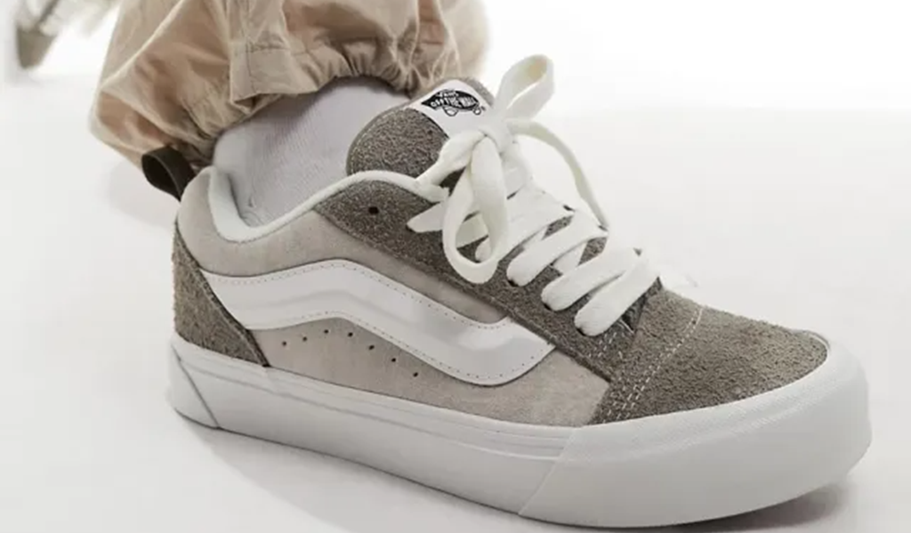 Giày Vans Knu Skool 'Beige' VN0009QCCNP - Ảnh 4