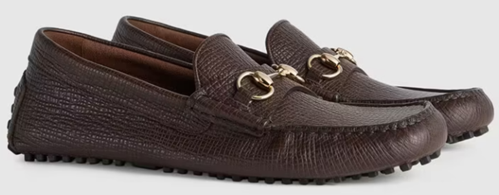 Giày Gucci Horsebit 'Dark Brown' 674254UDU002140 - Ảnh 5