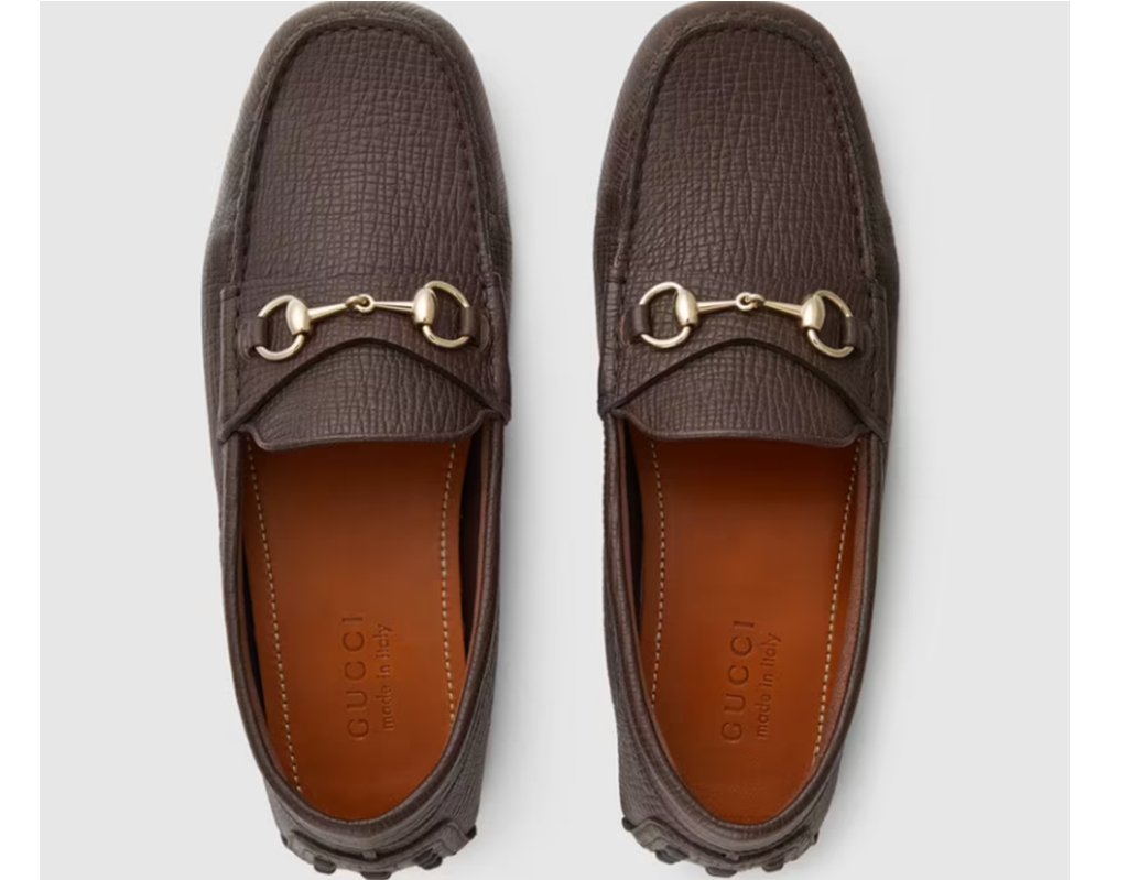 Giày Gucci Horsebit 'Dark Brown' 674254UDU002140 - Ảnh 4