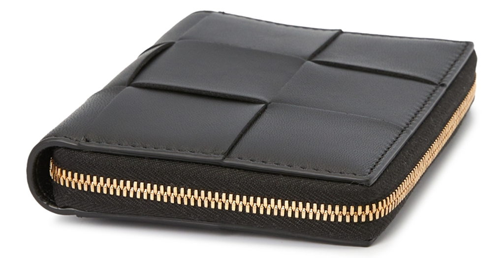 Ví Bottega Veneta Intrecciato 'Black' 681191-VCQC1-8425 - Ảnh 2