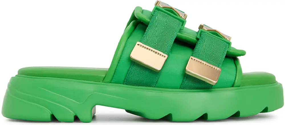 Dép Bottega Veneta Grass Flash ‘Green’ 690097-V0DS2-3730