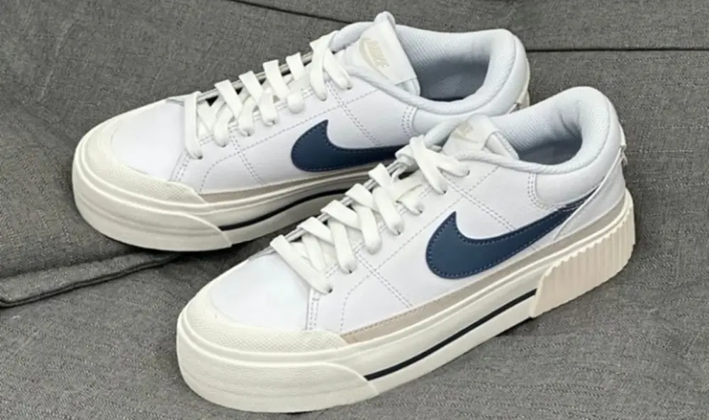 Alternative view of Giày Nike Court Legacy ‘White Diffused Blue’ DM7590-104