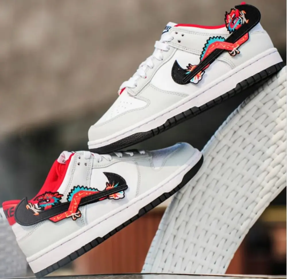 Giày Nike Dunk 'Year of the Dragon' FZ5528-101 - Ảnh 4