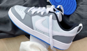 Alternative view of Giày Nike Court Borough 'Platinum Photo Blue’ BQ5448-019