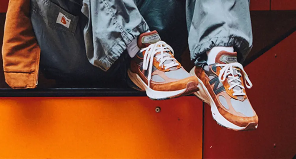 Giày New Balance x Carhartt WIP ‘Sculpture Center’ M990CH6 - Ảnh 6
