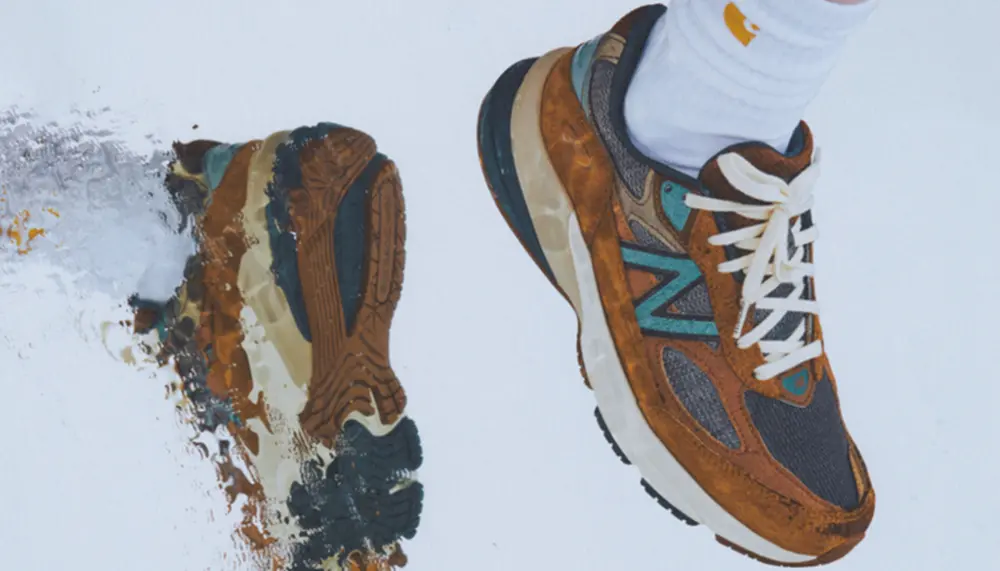 Giày New Balance x Carhartt WIP ‘Sculpture Center’ M990CH6 - Ảnh 5