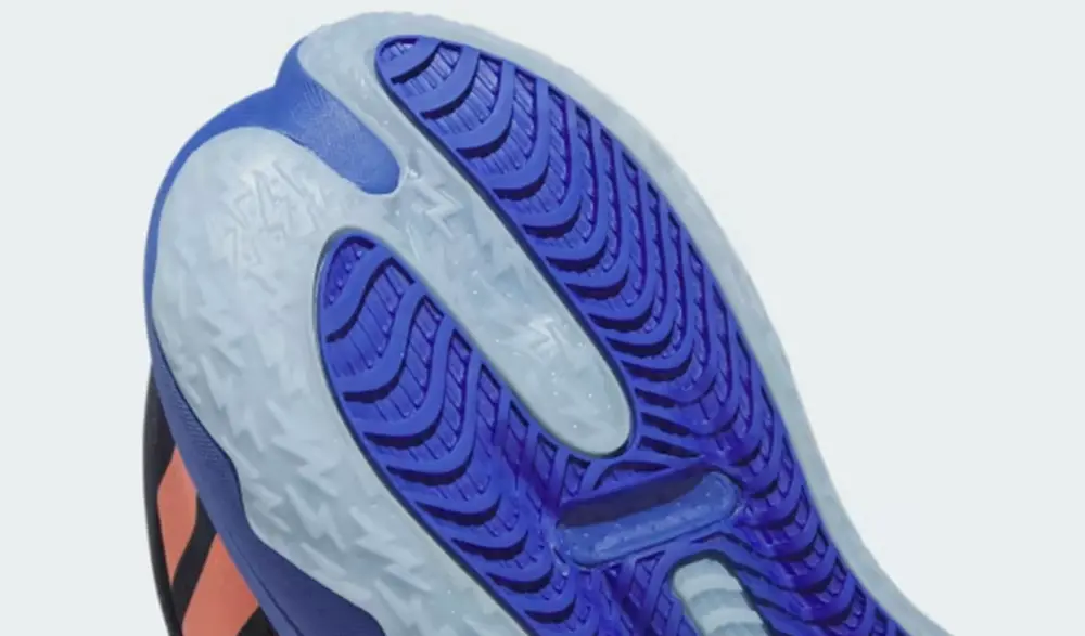 Giày Adidas Dame 8 EXTPLY ‘Legend Ink Coral Fusion’ IG8085 - Ảnh 6