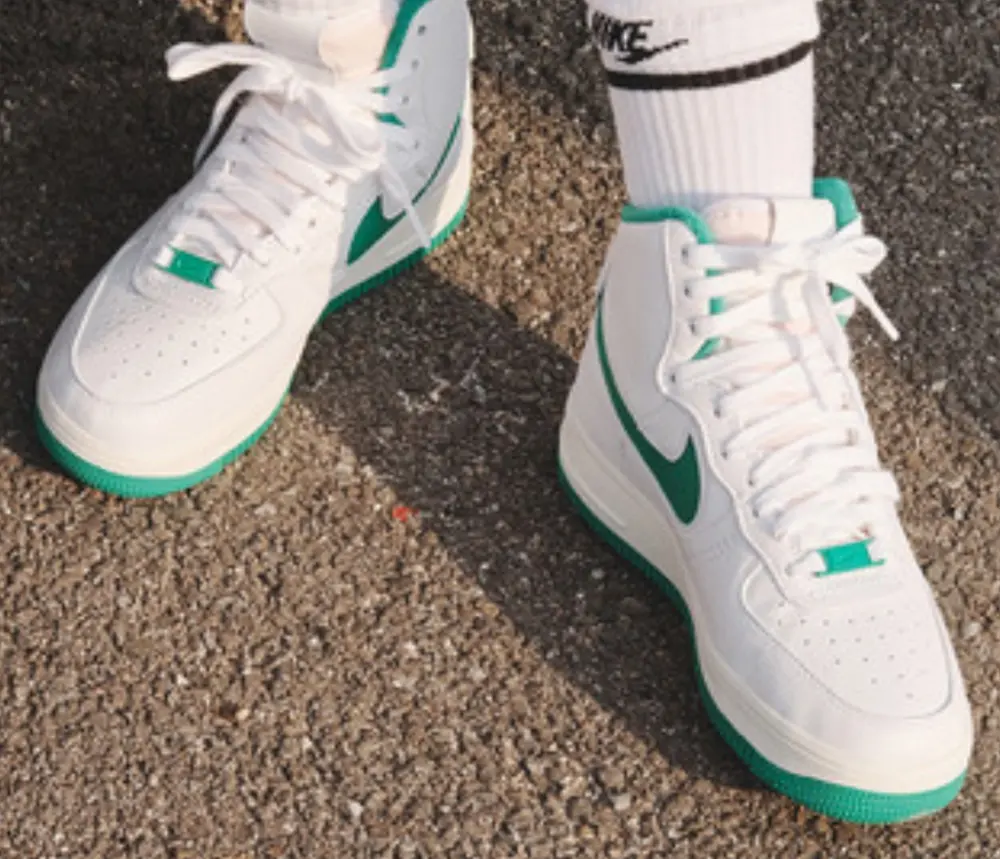 Giày Nike Air Force 1 High Sculpt ‘White Green’ DQ5007-100 - Ảnh 4