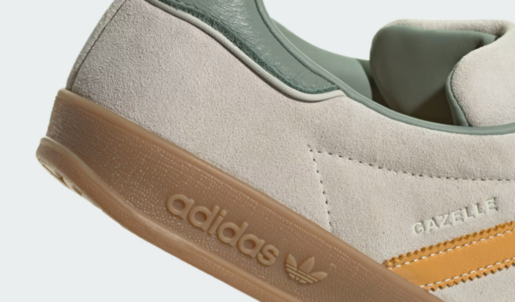 Giày Adidas Gazelle Indoor ‘Beige Palm’ ID1007 - Ảnh 4