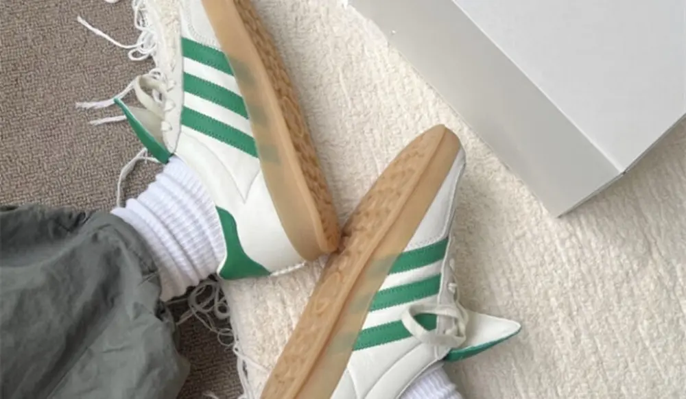 Giày Adidas x Foot Industry Gazelle Indoor ‘Green’ ID3518 - Ảnh 6