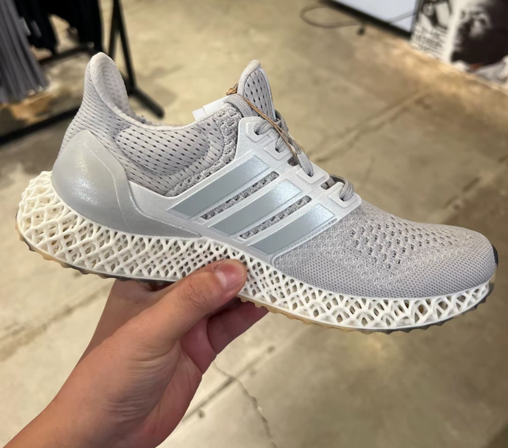 Giày Adidas Ultra 4D 'Grey White Silver' IG2260 - Ảnh 4