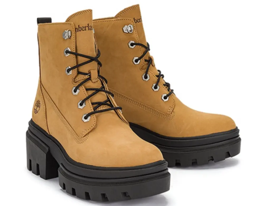 Giày Timberland Everleigh 6-Inch Boot ‘Brown Black’ A41QK - Ảnh 3