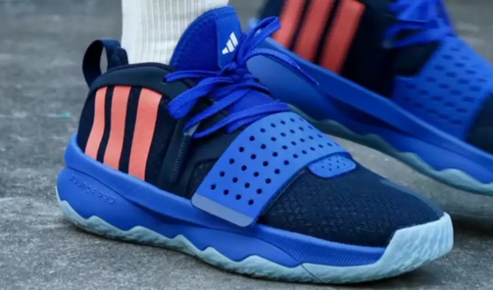 Alternative view of Giày Adidas Dame 8 EXTPLY ‘Legend Ink Coral Fusion’ IG8085