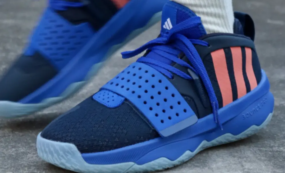 Giày Adidas Dame 8 EXTPLY ‘Legend Ink Coral Fusion’ IG8085 - Ảnh 3