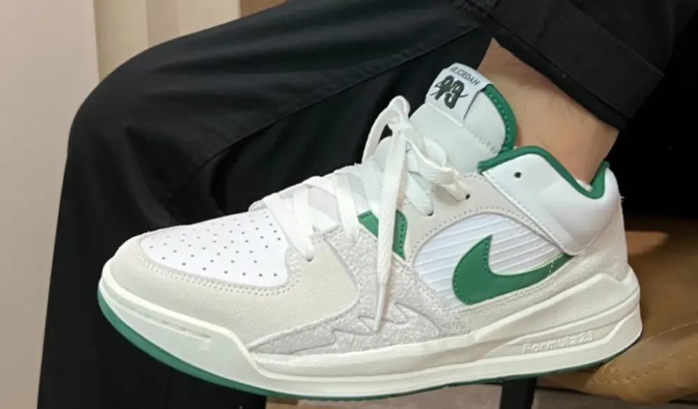 Giày Nike Air Jordan Stadium 90 'White Green' DX4399-103 - Ảnh 5