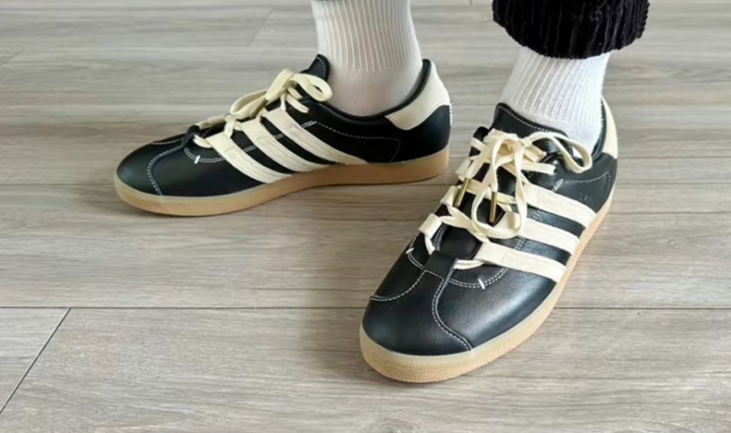 Giày Adidas x Foot Industry Gazelle ‘Core Black’ ID3517 - Ảnh 5