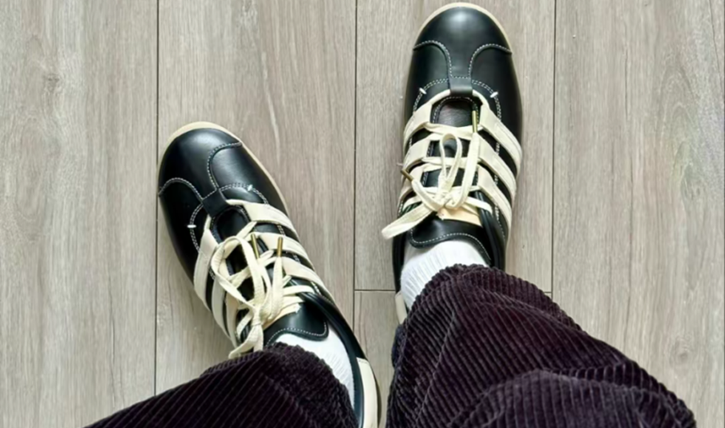 Giày Adidas x Foot Industry Gazelle ‘Core Black’ ID3517 - Ảnh 4