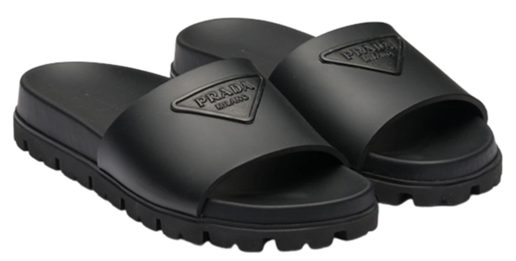 Dép Prada 'Black' 2X3085 3LKV F0002 - Ảnh 4