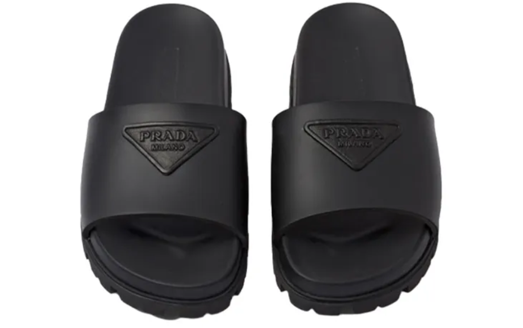 Dép Prada 'Black' 2X3085 3LKV F0002 - Ảnh 3