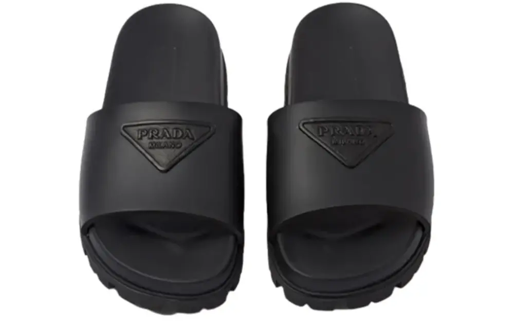 Dép Prada 'Black' 2X3085 3LKV F0002 - Ảnh 3