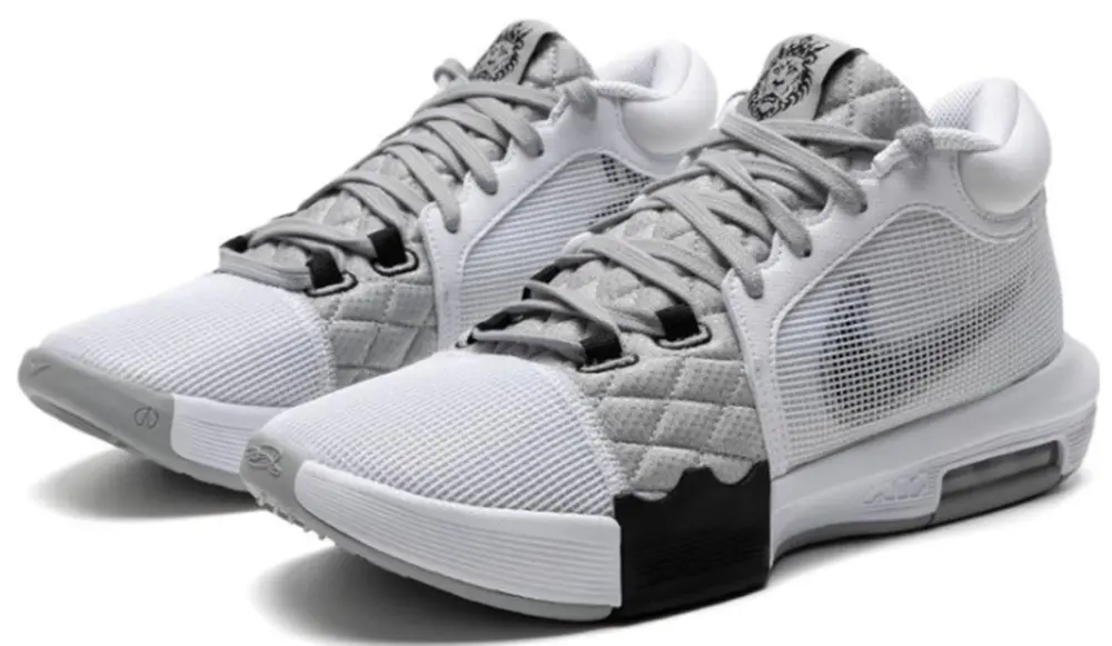 Alternative view of Giày Nike LeBron Witness 8 EP 'White Grey Black' FB2237-100