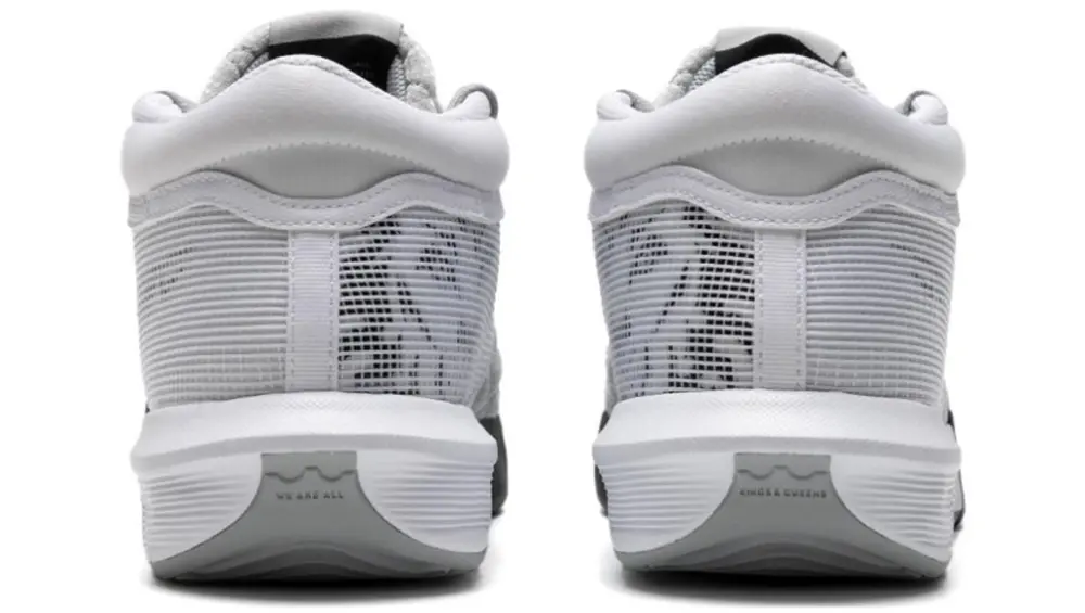 Giày Nike LeBron Witness 8 EP 'White Grey Black' FB2237-100 - Ảnh 5