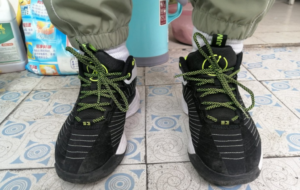 Alternative view of Giày Nike Air Jordan Jumpman 2021 PF 'Black Neon' CQ4229-007