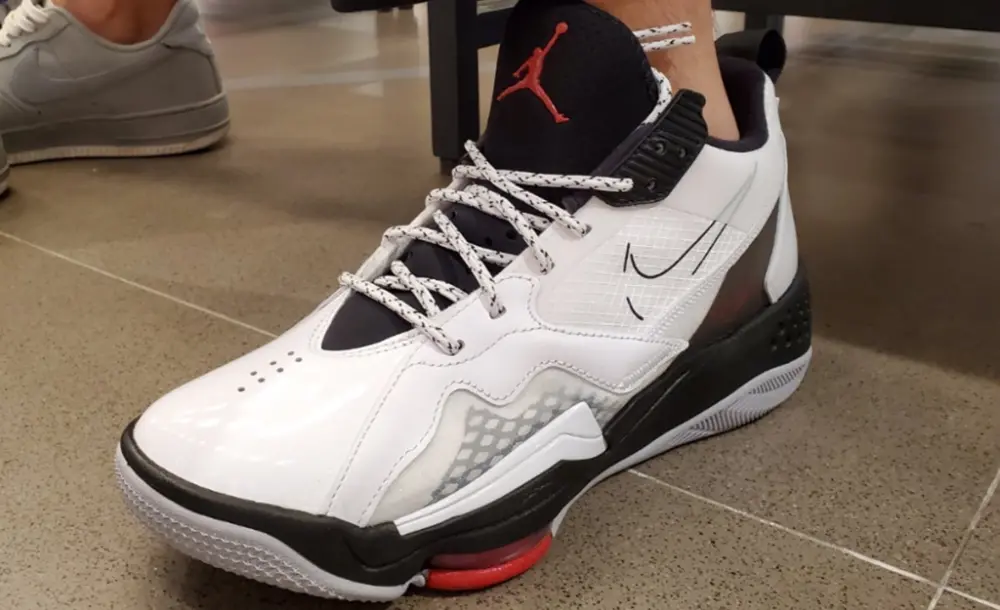 Giày Nike Jordan Zoom 'White Red' CK9183-106 - Ảnh 4
