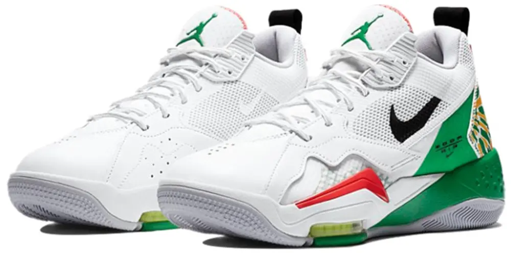 Alternative view of Giày Nike Air Jordan Zoom 'White Green' CK9183-103